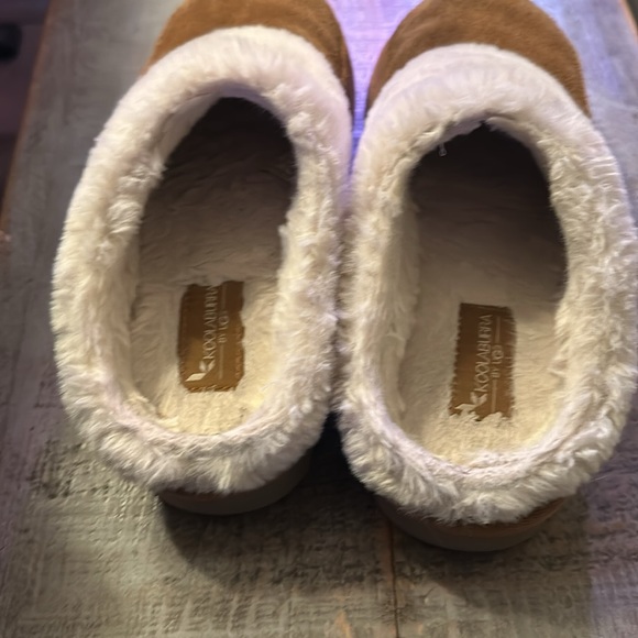 Koolaburra by UGG Tizzey suede mule slippers W6 - Picture 4 of 7
